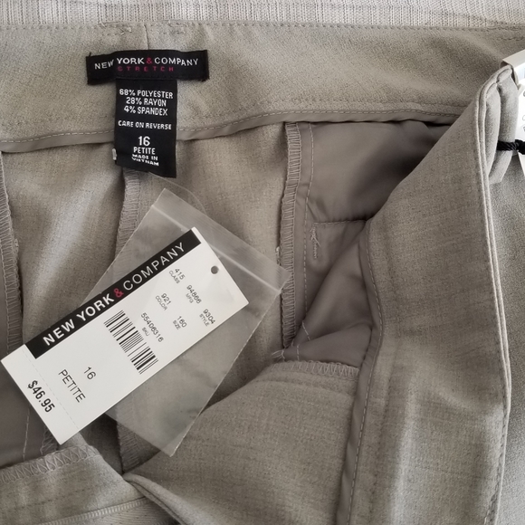 New york and company dress pants size 16p - Picture 5 of 11
